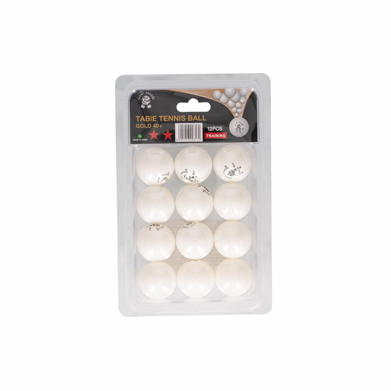 Pelotas De Ping Pong 2 Star GIANT DRAGON X 12 Uds