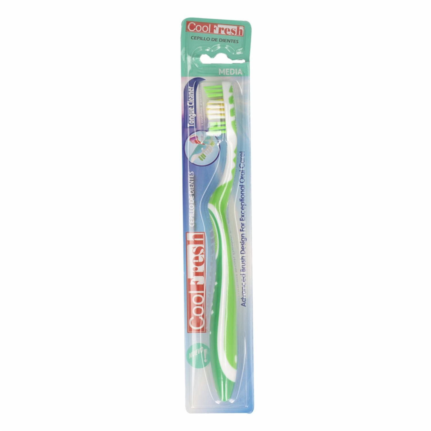 Cepillo Dental Cool Fresh Mango Antideslizante Cerdas Medianas COOLFRESH 1 U