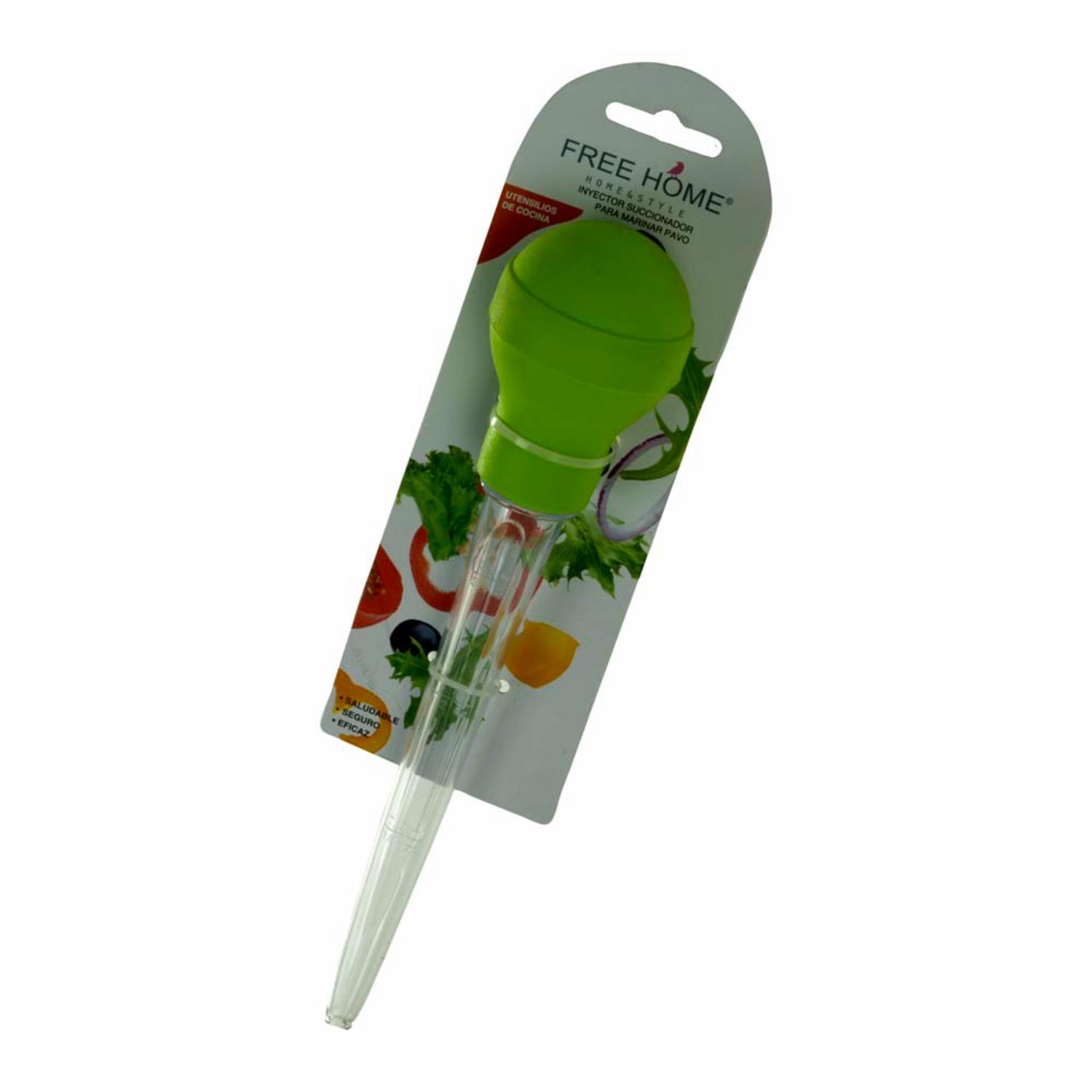 Inyector Succionador Para Marinar Pavo FREE HOME Unidad