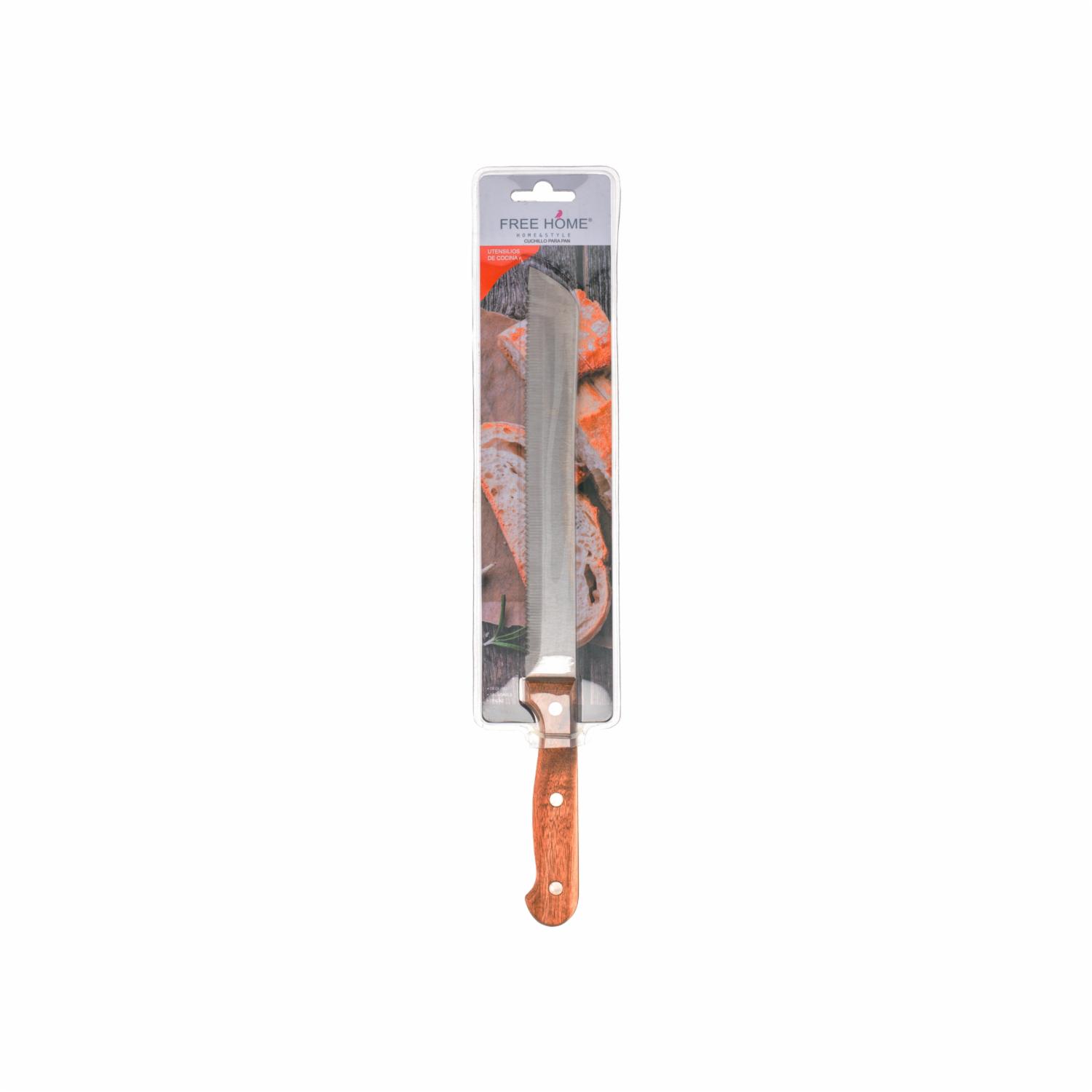 Cuchillo Pan Madera FREE HOME Unidad
