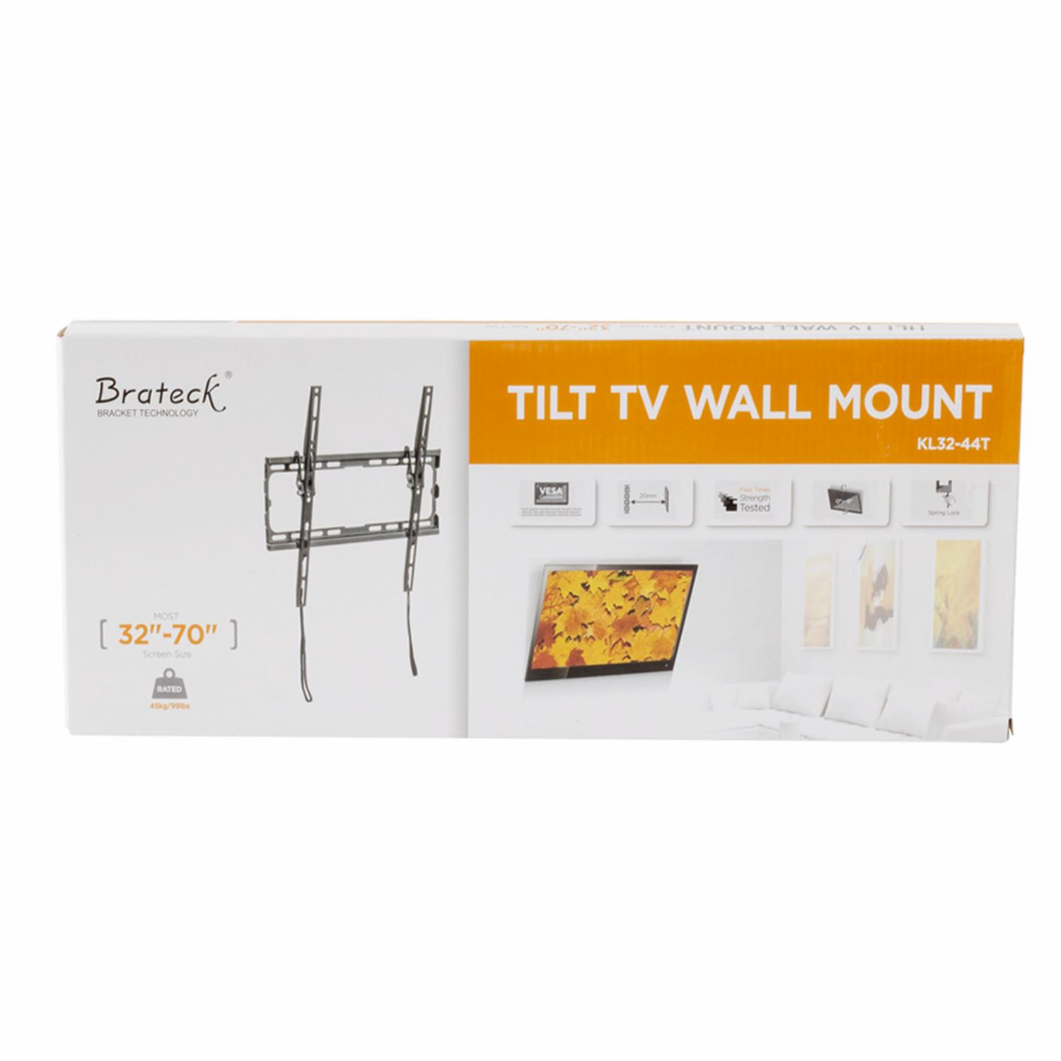 Soporte Pared Tv Inclinable BRATECK 32″ A 70″