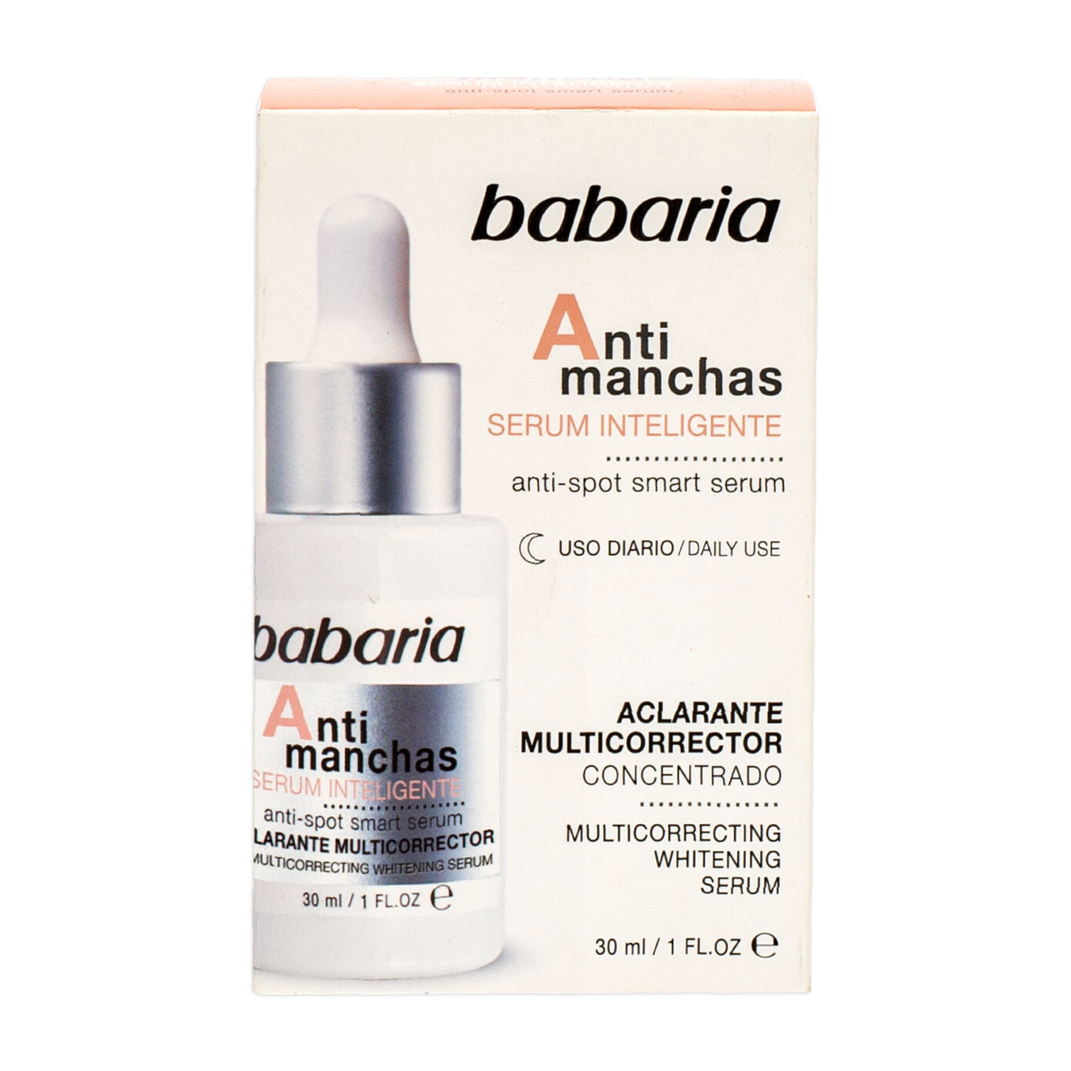 Sérum Facial Inteligente Anti-Manchas BABARIA 30 Ml