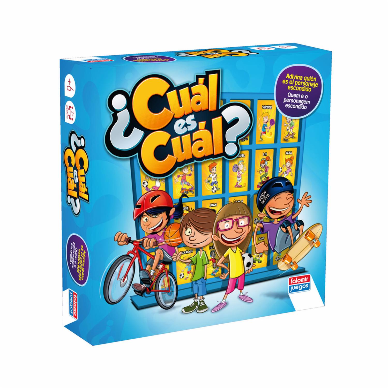 Juego De Mesa ¿Cuál Es Cuál? FALOMIR 2 – 4 Jugadores