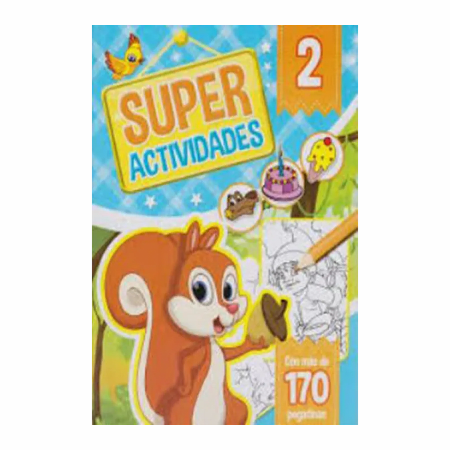 Libros Super Actividades Colección MILLA 170 Pegatinas