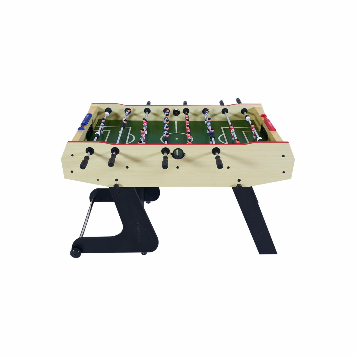 Futbolín 5″ 136.5×71.5×87 Cms Con 2 Pelotas EULAND 136.5 X 71.5 X 87 CmS