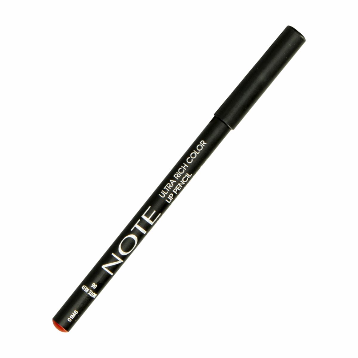 Delineador De Labios Lápiz Tono 06 NOTE Unidad