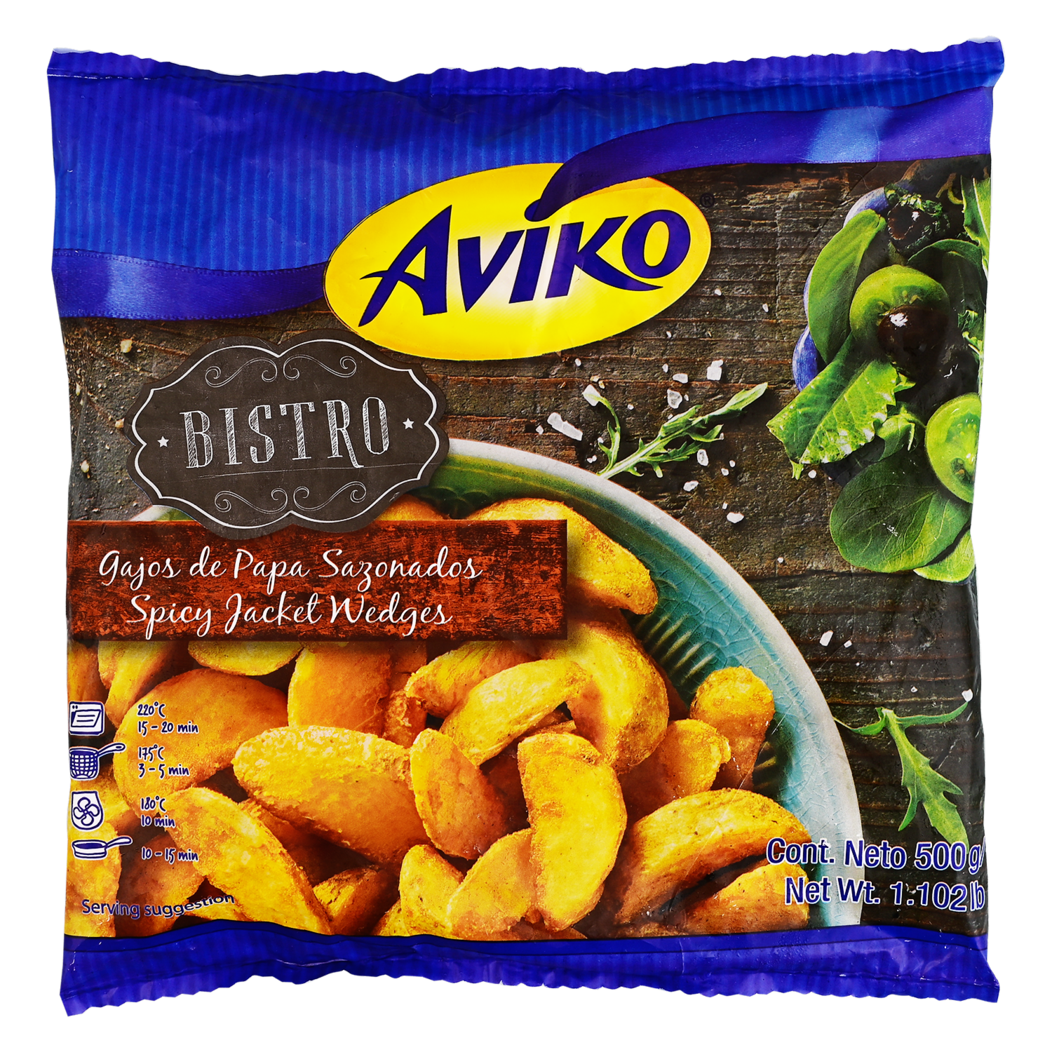 Gajos De Papas Sazonadas AVIKO Funda