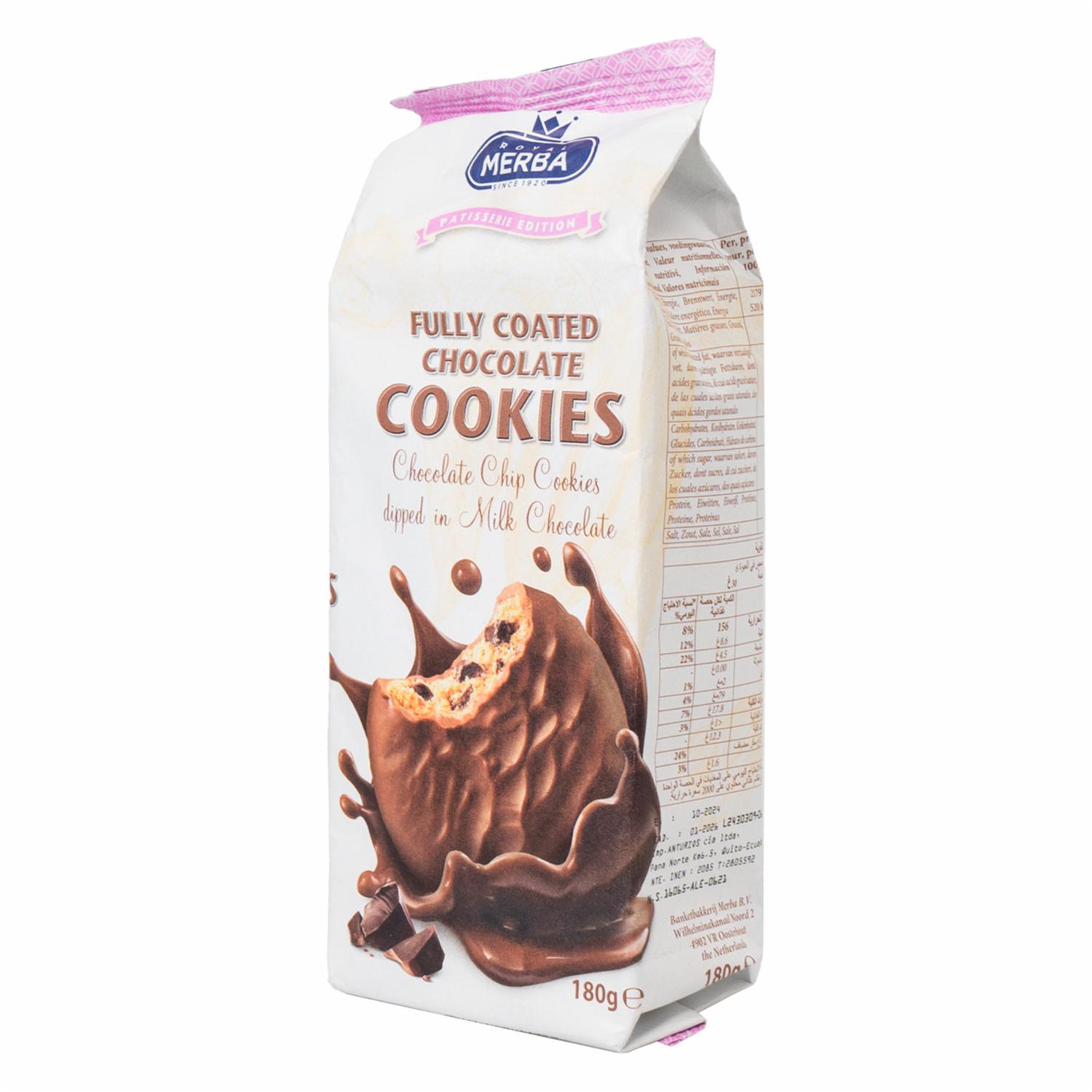 Galletas De Chocolate Recubiertas MERBA 180 G