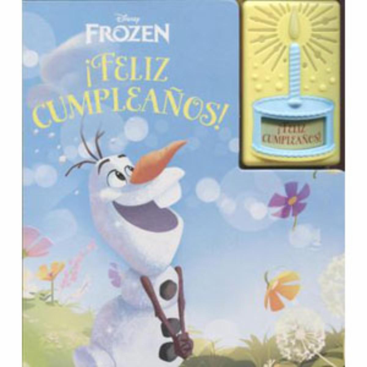 Libro Disney Frozen Feliz Cumpleaños PUCK Unidad