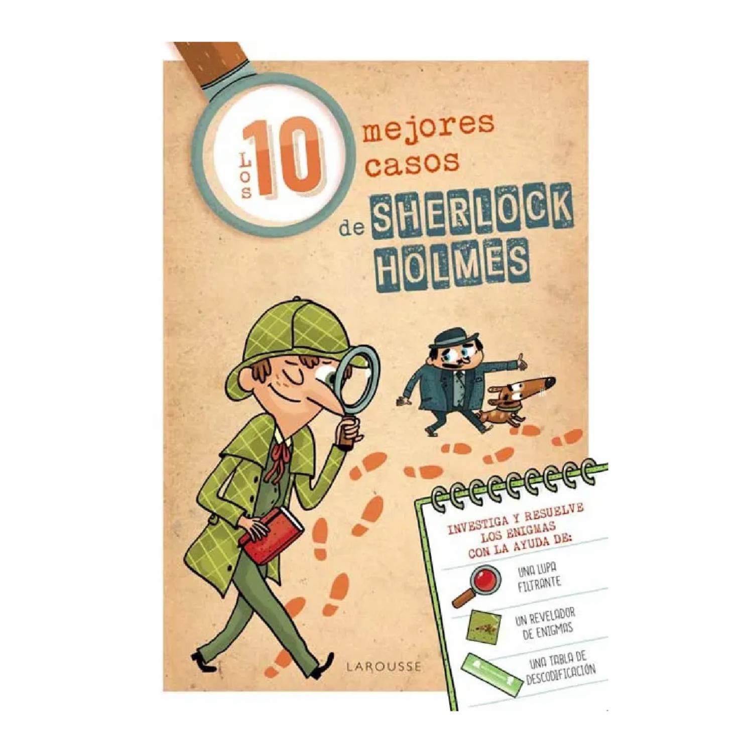 Los Diez Mejores Casos De Sherlock Holmes LAROUSSE 64 Páginas