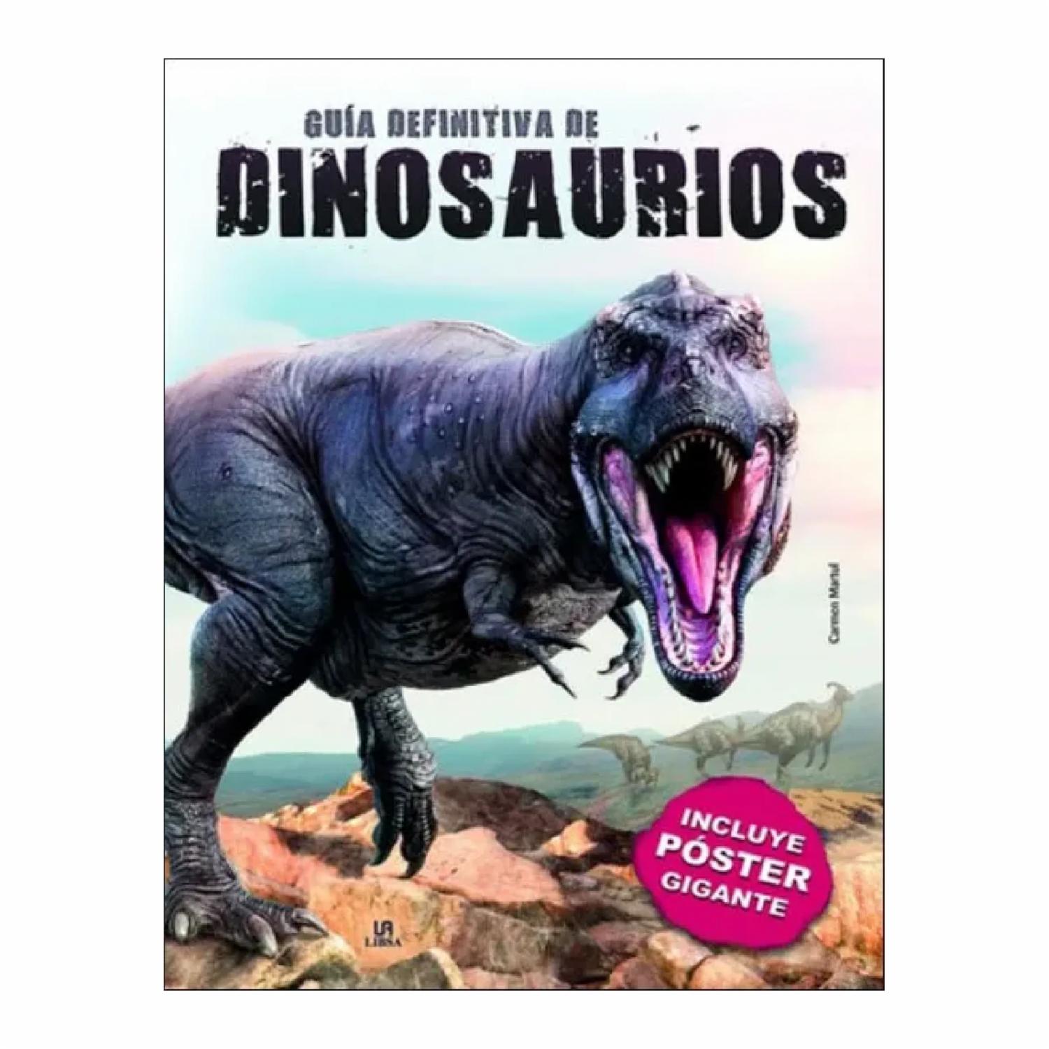 Libro Guía Definitiva De Dinosaurios LIBSA 48 Páginas