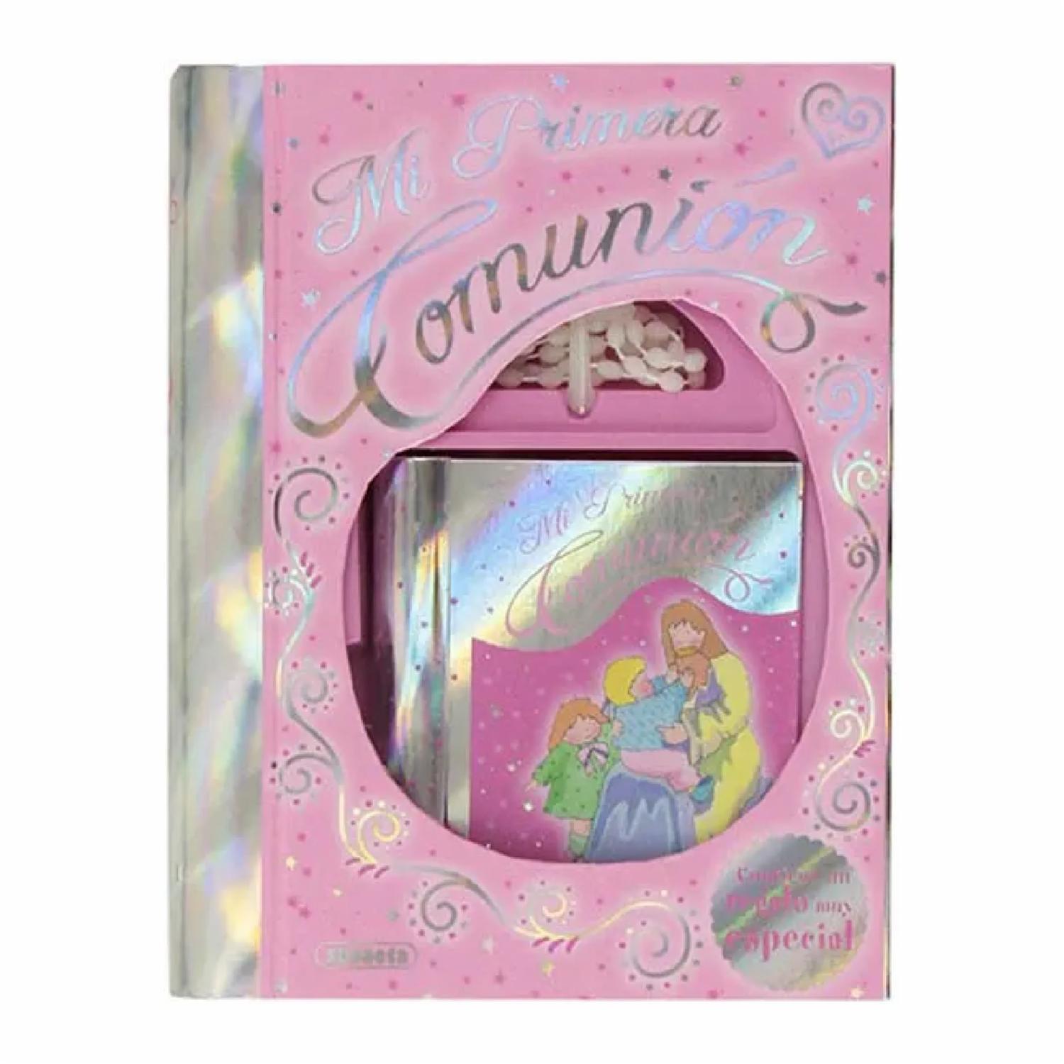 Libro Mi Primera Comunión Rosa SUSAETA 22 Páginas