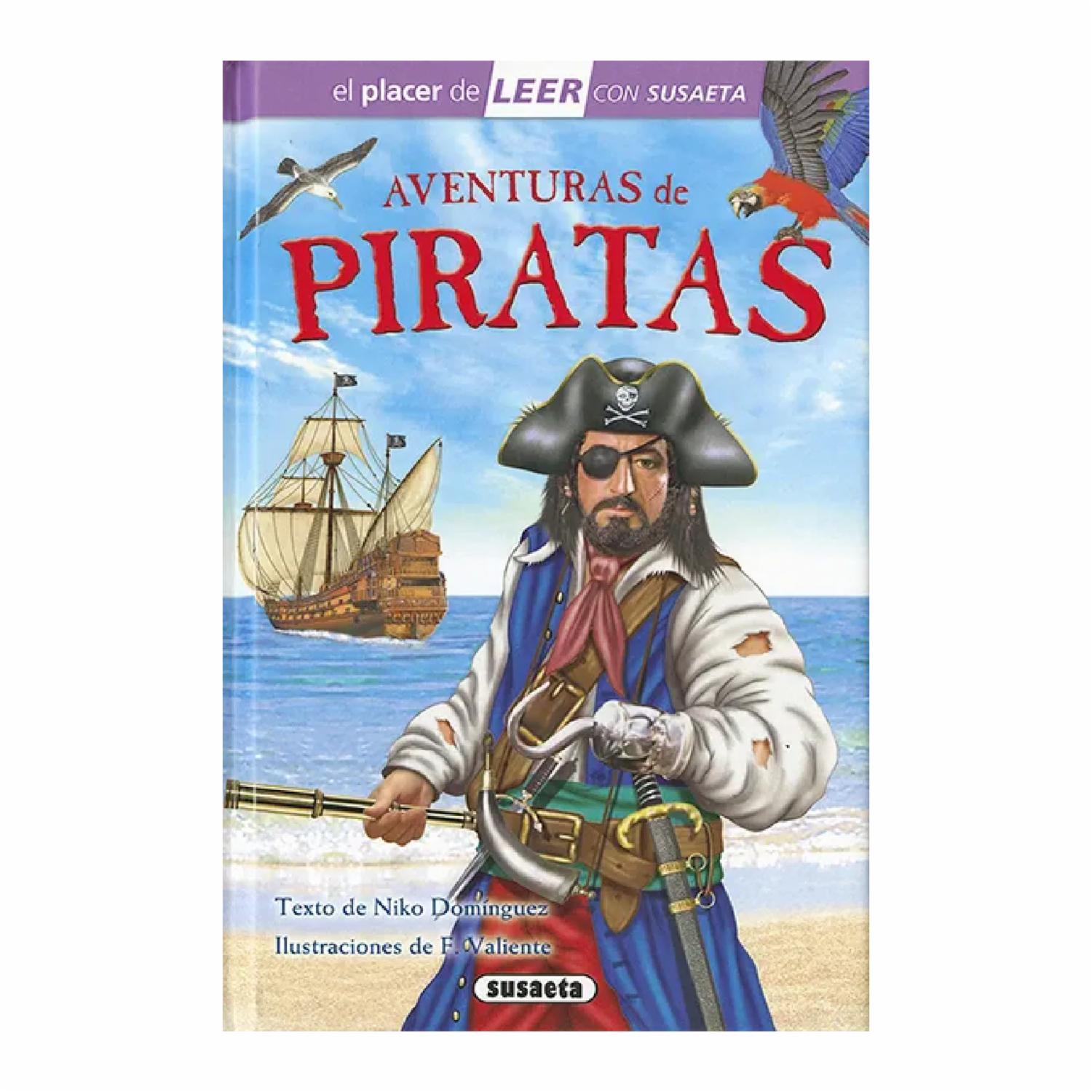 Libro Aventuras De Piratas SUSAETA 72 Páginas