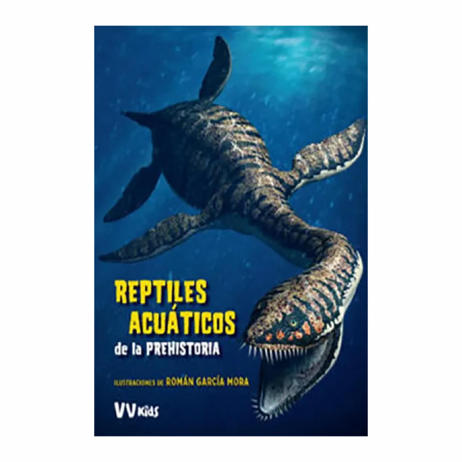 Libro Reptiles Acuáticos VVKIDS 39 Páginas
