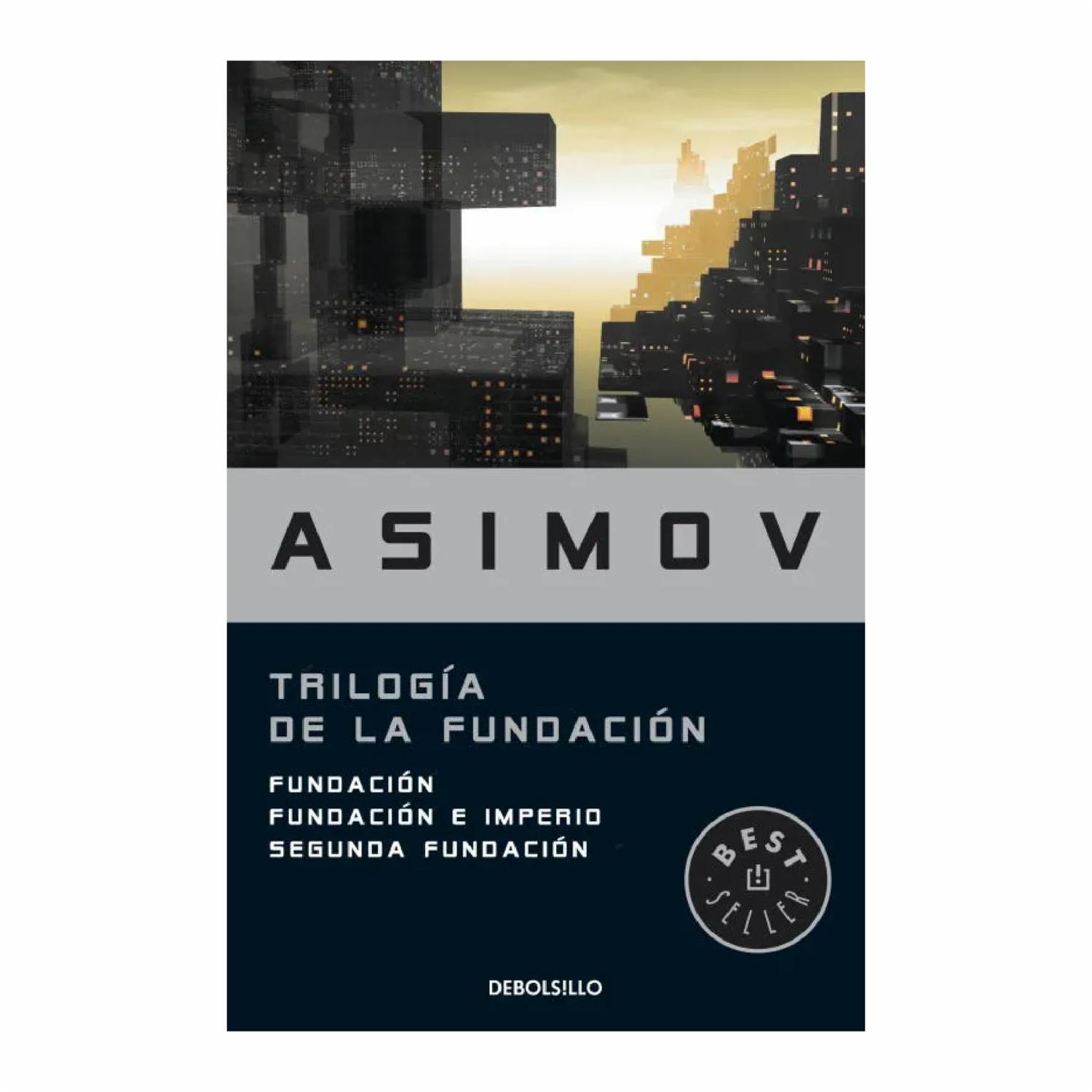 Libro Trilogía De La Fundación DEBOLSILLO 894 Páginas