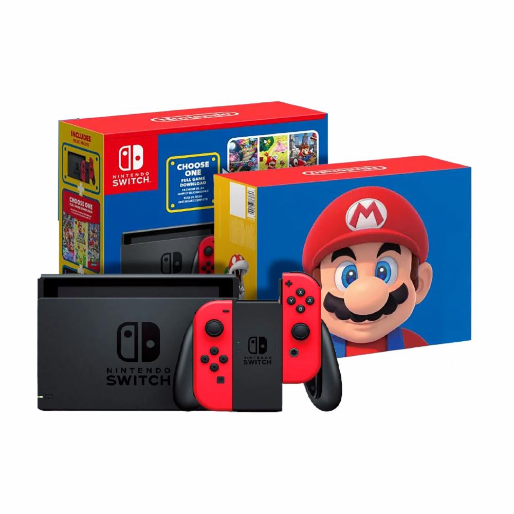 Consola Switch 11 + Super Mario Odyssey NINTENDO 1 Paquete