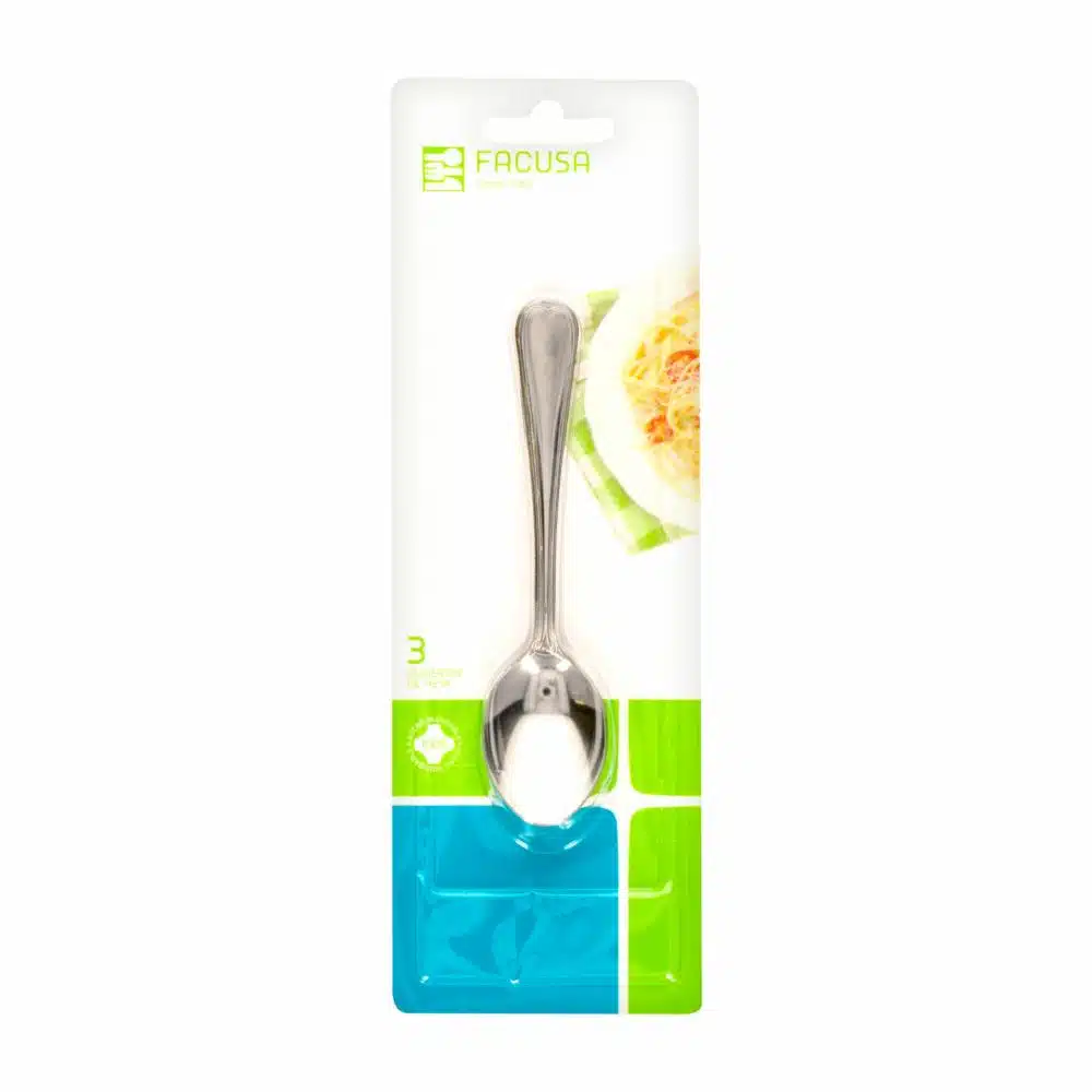 Set Cucharitas Corazón FACUSA 3 Uds