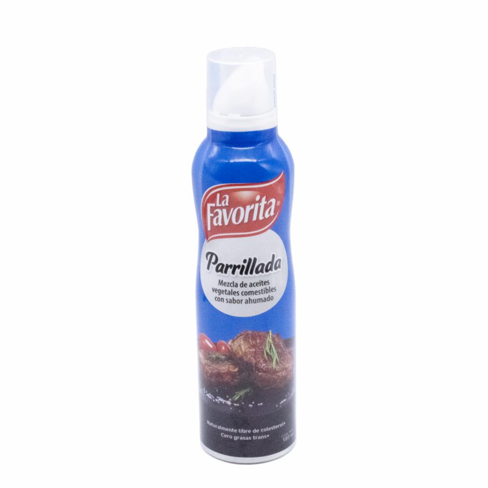 Aceite Comestible Parrillero LA FAVORITA 180 Ml