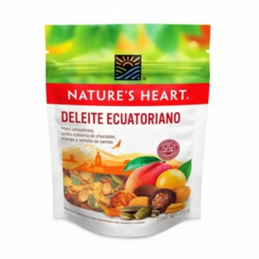 Frutos Secos Mix Deleite Ecuatoriano NATURE´S HEART 120 G