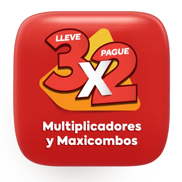 Multiplicadores y Maxicombos Multiplicadores y Maxicombos