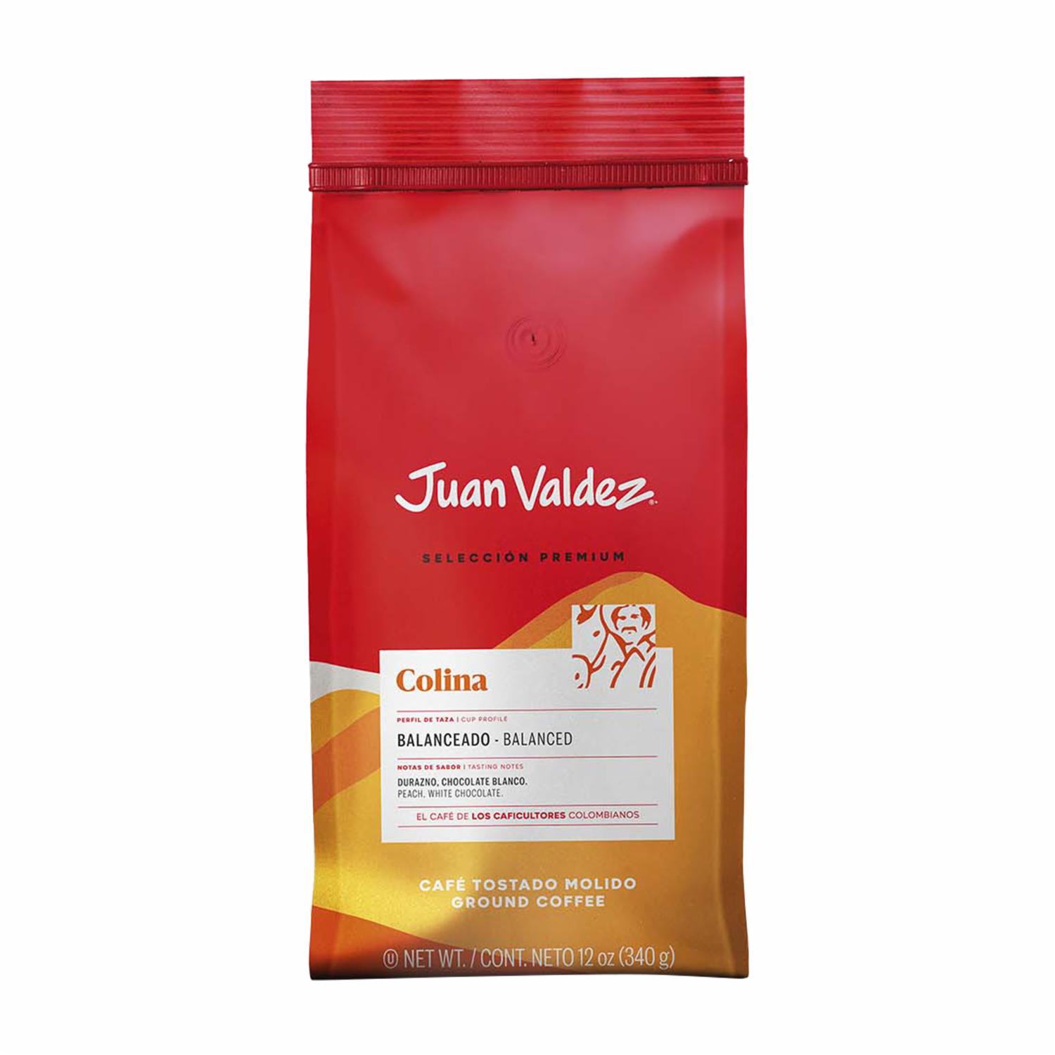 Café Tostado Y Molido Colina JUAN VALDEZ 340 G
