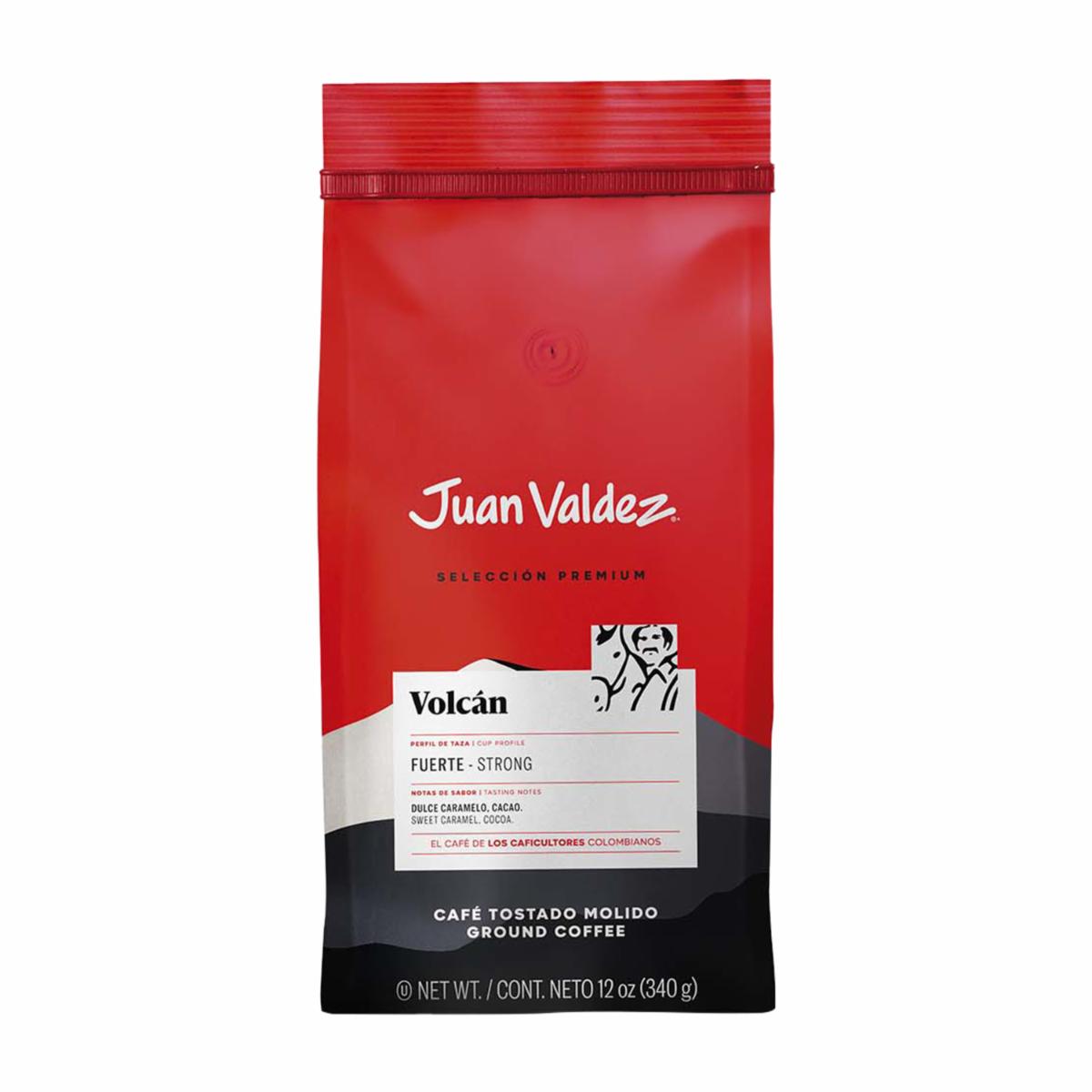 Café Tostado Y Molido Volcán JUAN VALDEZ 340 G
