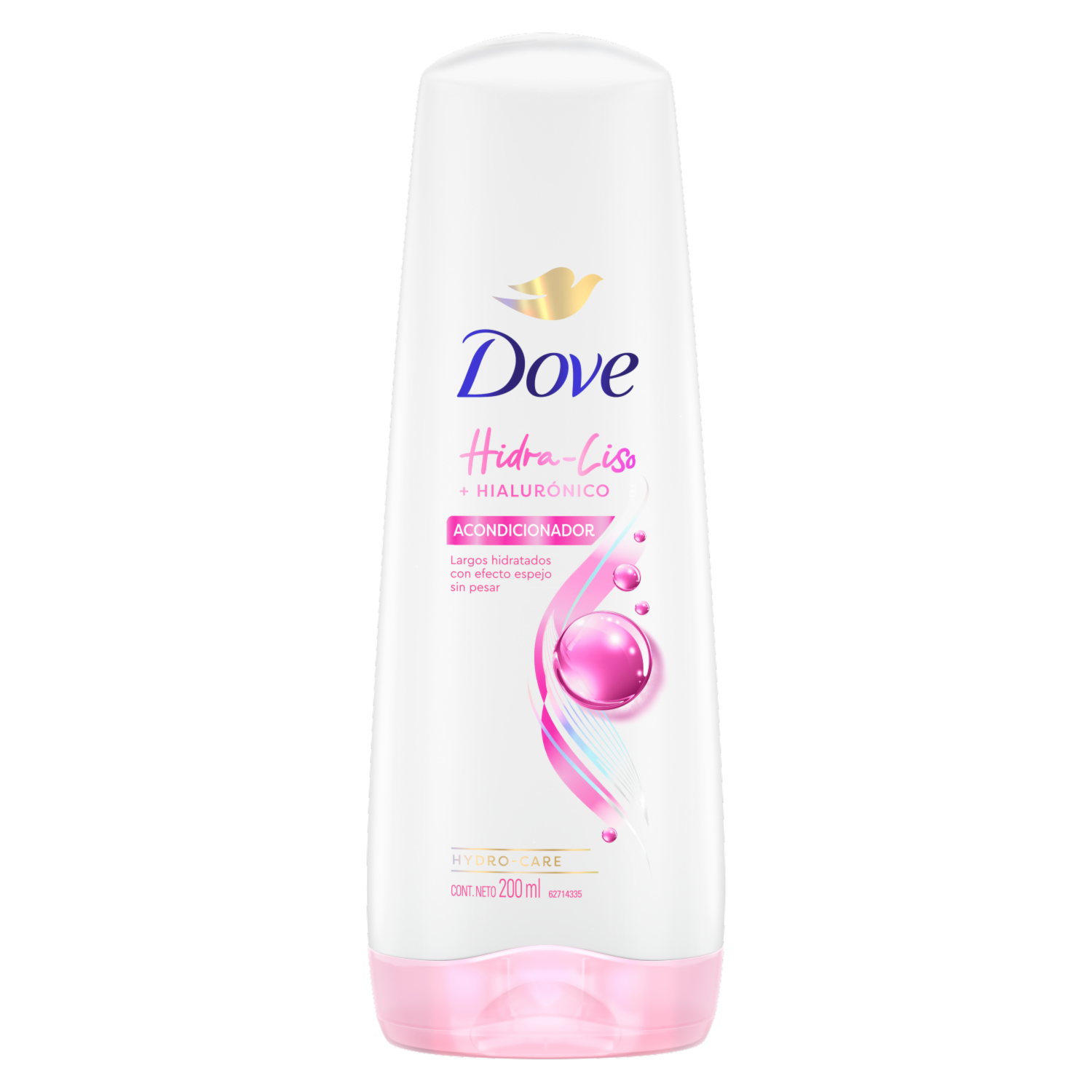 Acondicionador De Cabello Hidra Liso + Hialurónico DOVE 400 Ml