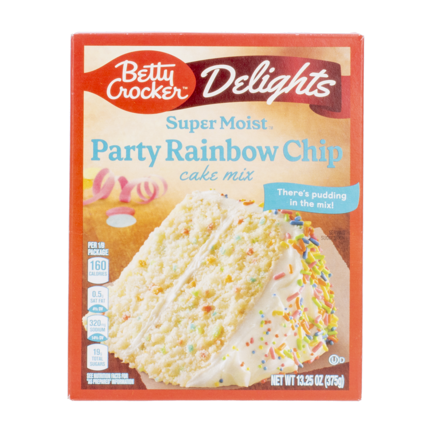 Premezcla Para Pastel Party Rainbow BETTY CROCKER 375 G