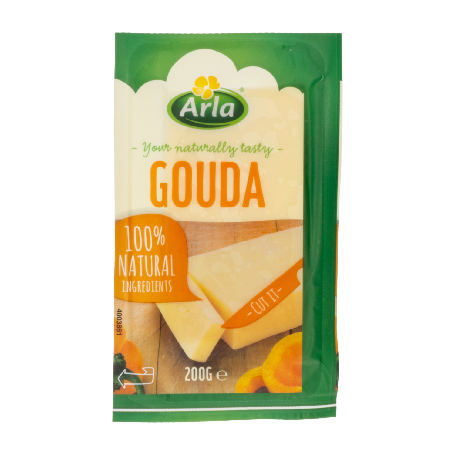 Queso Gouda 100 % Natural ARLA 200 G