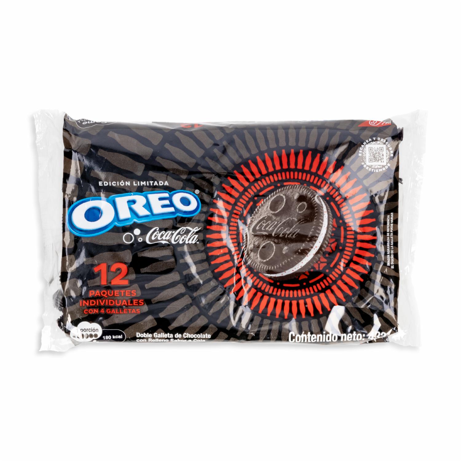 Galleta De Chocolate Con Relleno Sabor A Coca Cola OREO 12 X 36 G