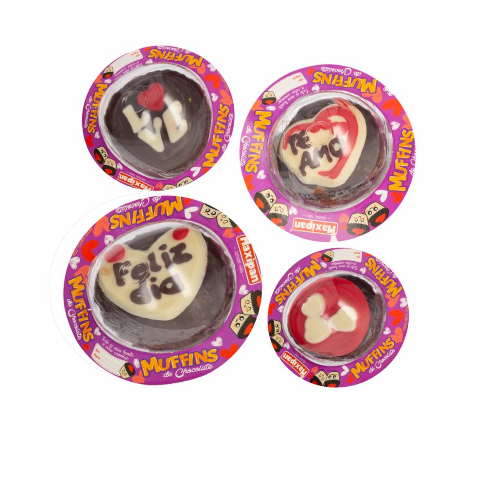 Cupcakes De Chocolate MAXIPAN 70 G