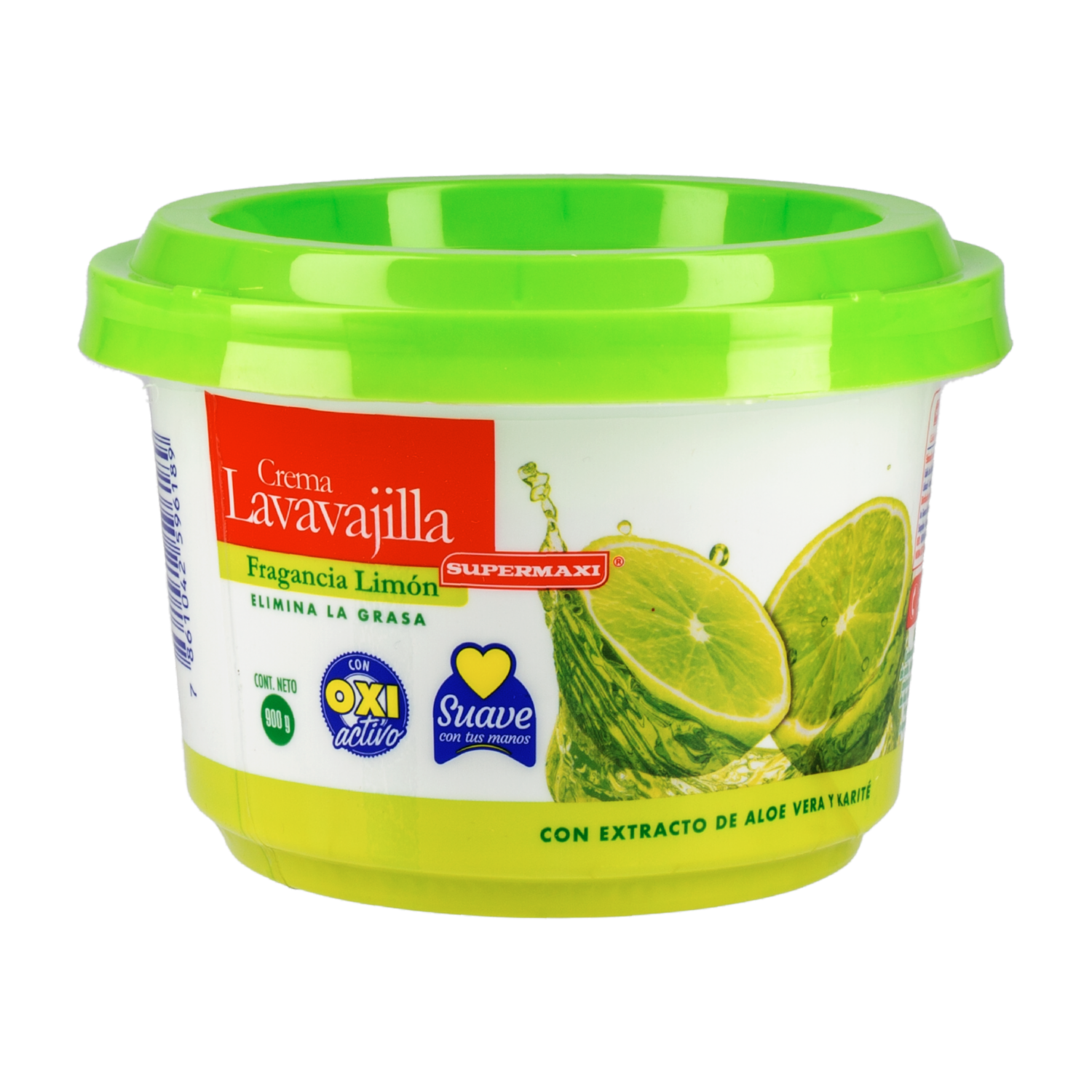 Lavavajilla En Crema Limón SUPERMAXI 900 G