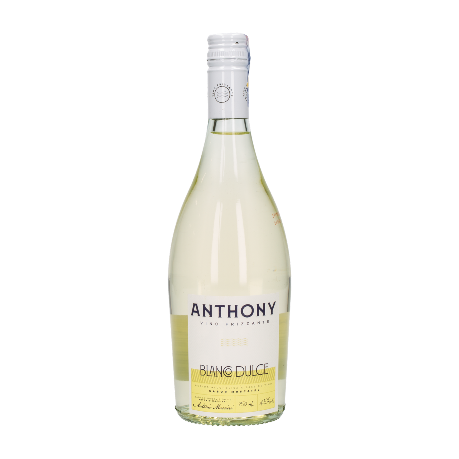 Vino Blanco Moscatel ANTHONY 750 Ml