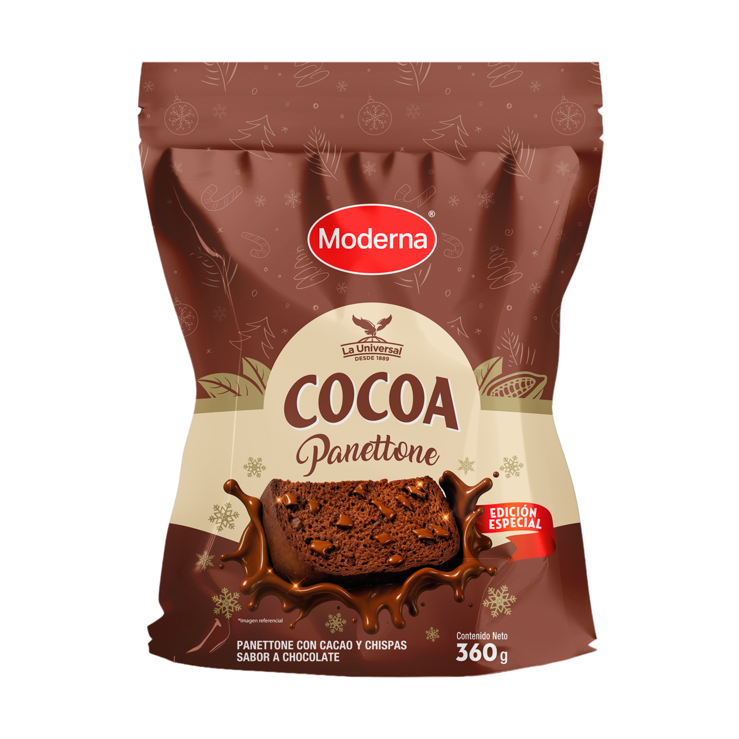 Panettone Cocoa MODERNA 360 G