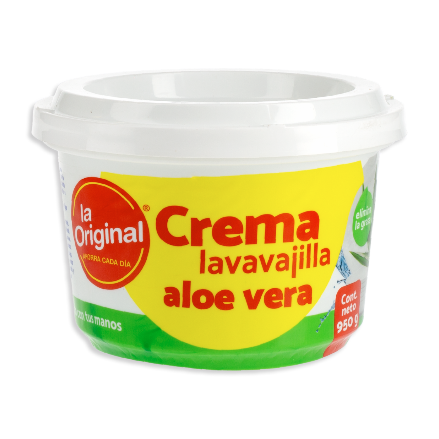 Lavavajilla En Crema Aloe LA ORIGINAL 950 G