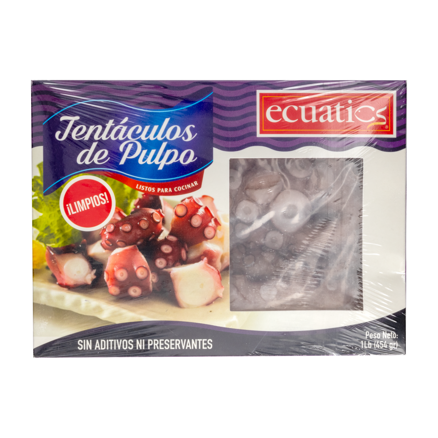 Tentáculos De Pulpo ECUATICS 454 G