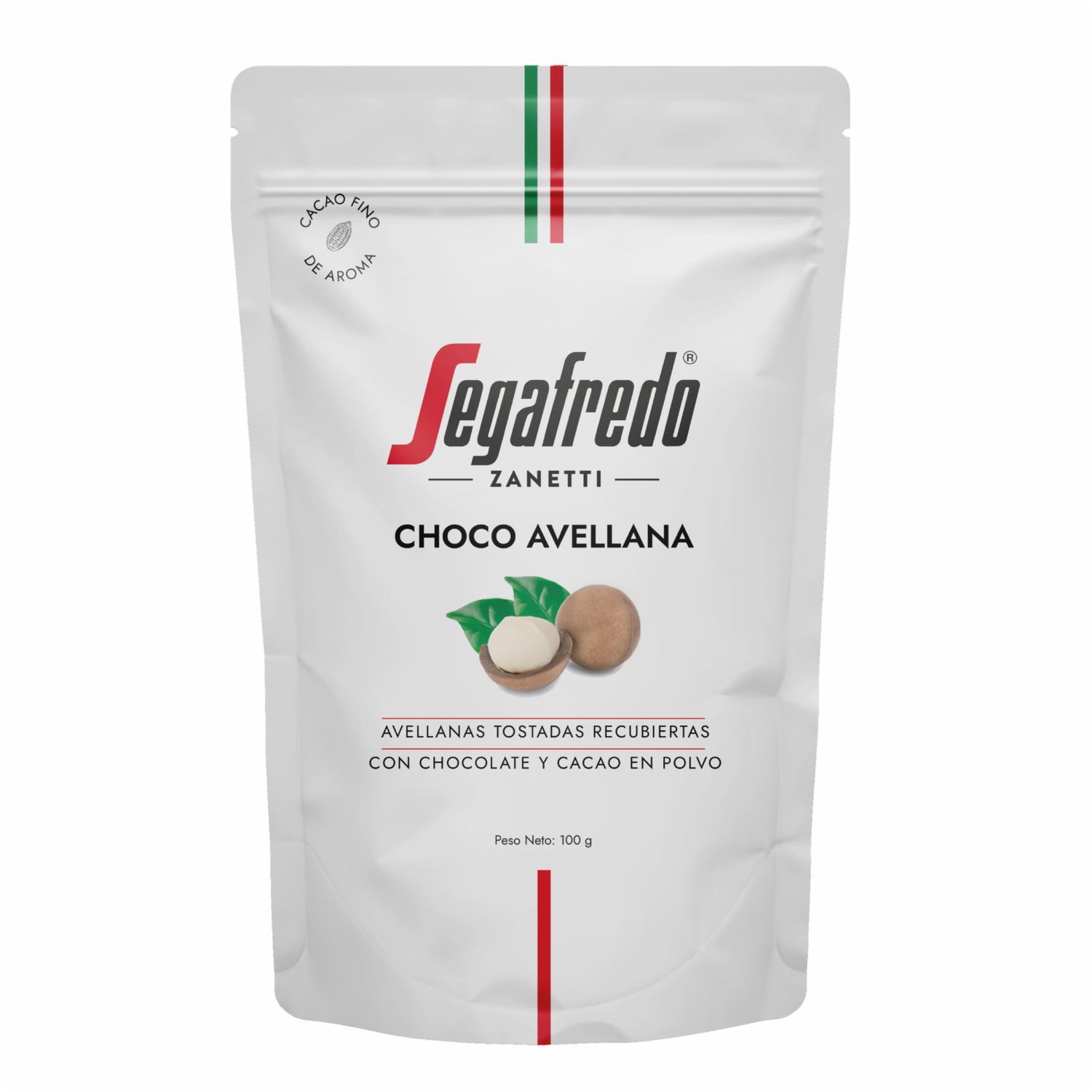 Choco Avellana Recubiertas Con Chocolate Y Cacao En Polvo SEGAFREDO ZANETTI 100 G