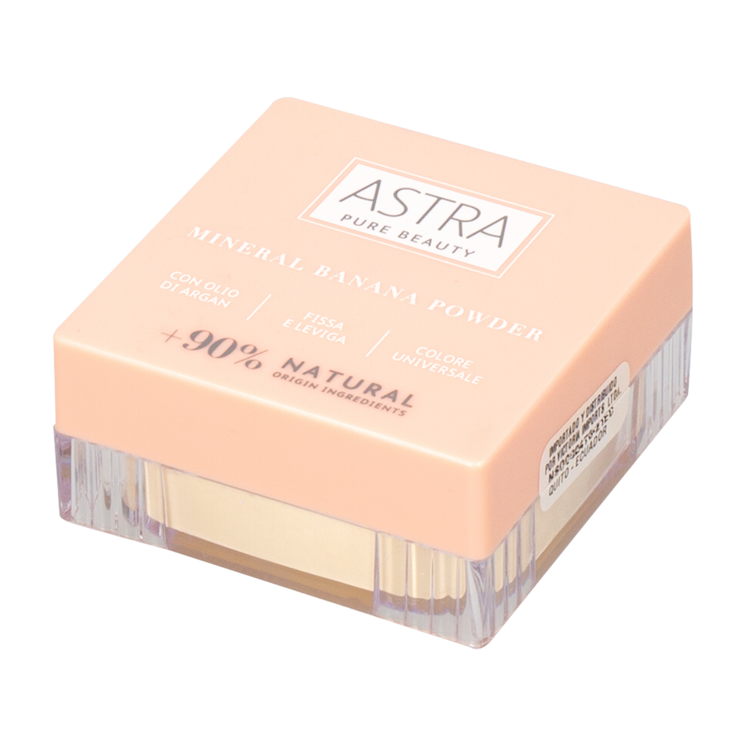 Polvo Suelto Pure Beauty Mineral Banana ASTRA 1 G