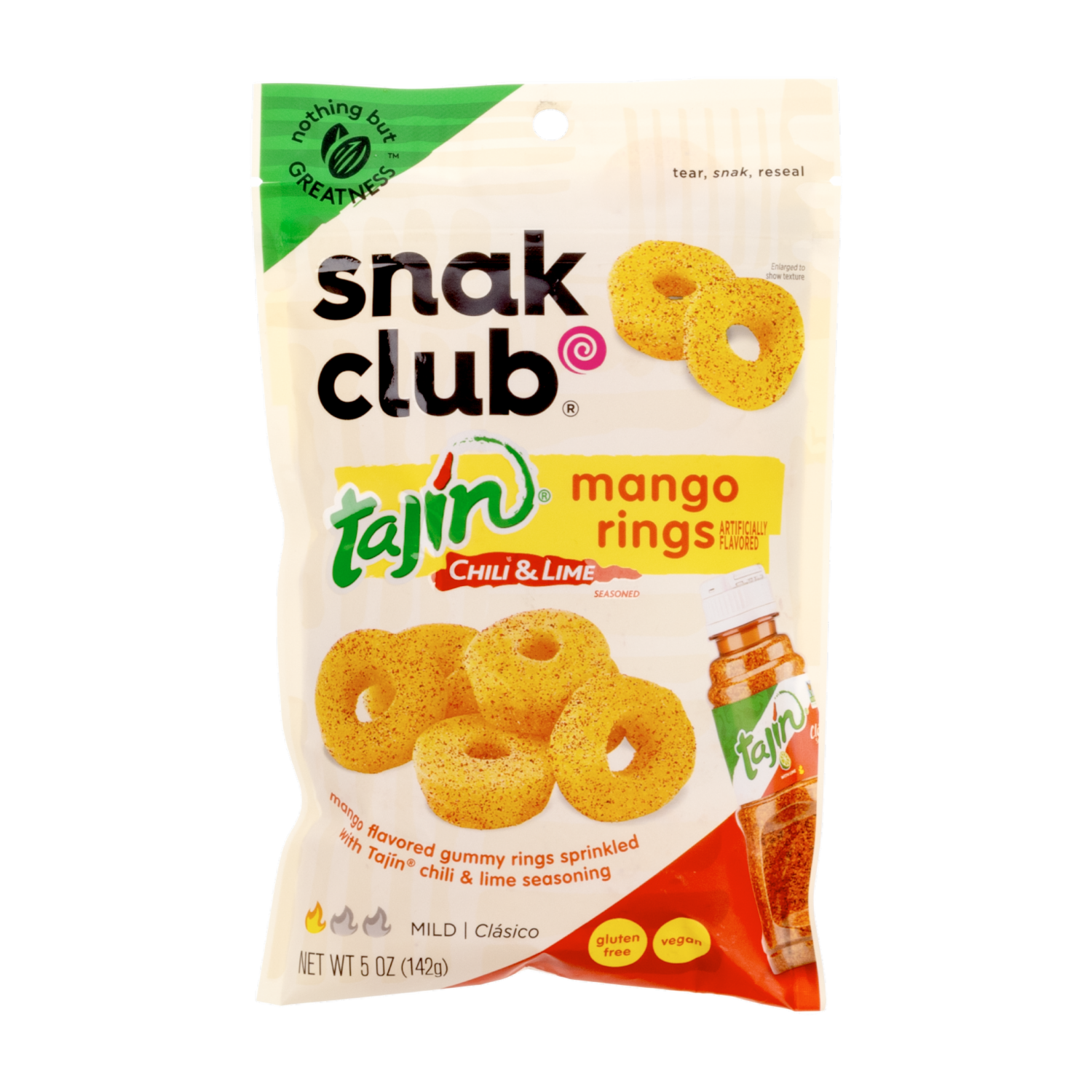 Gomas Aros Mango SNAK CLUB 142 G