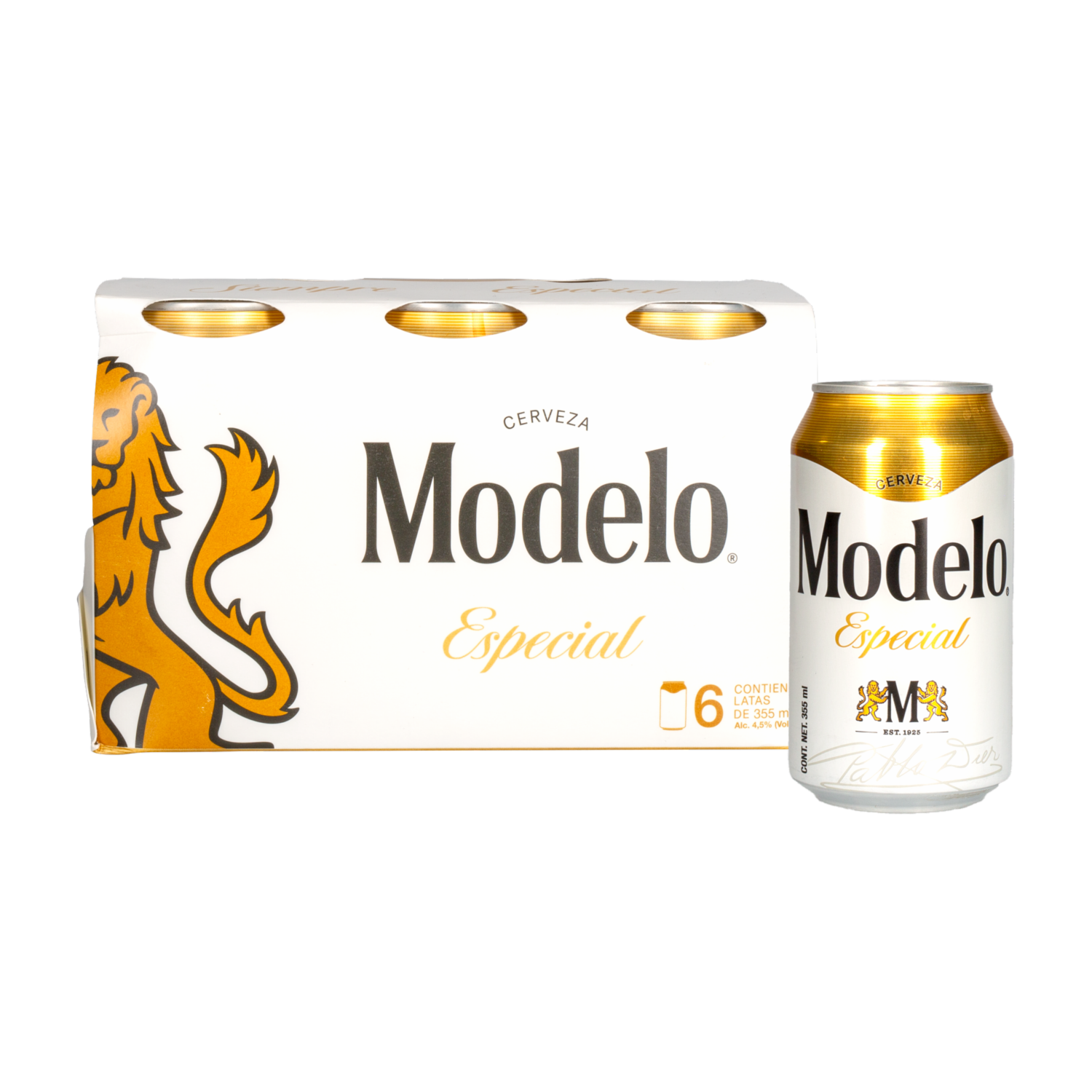 Cerveza Especial En Lata MODELO 6X355Ml