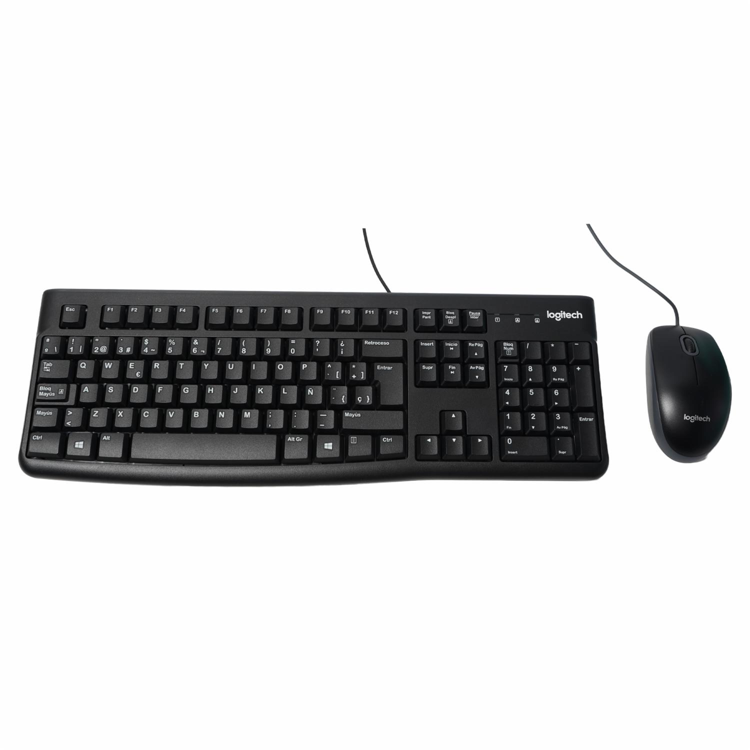 Teclado + Mouse Mk120 LOGITECH USB