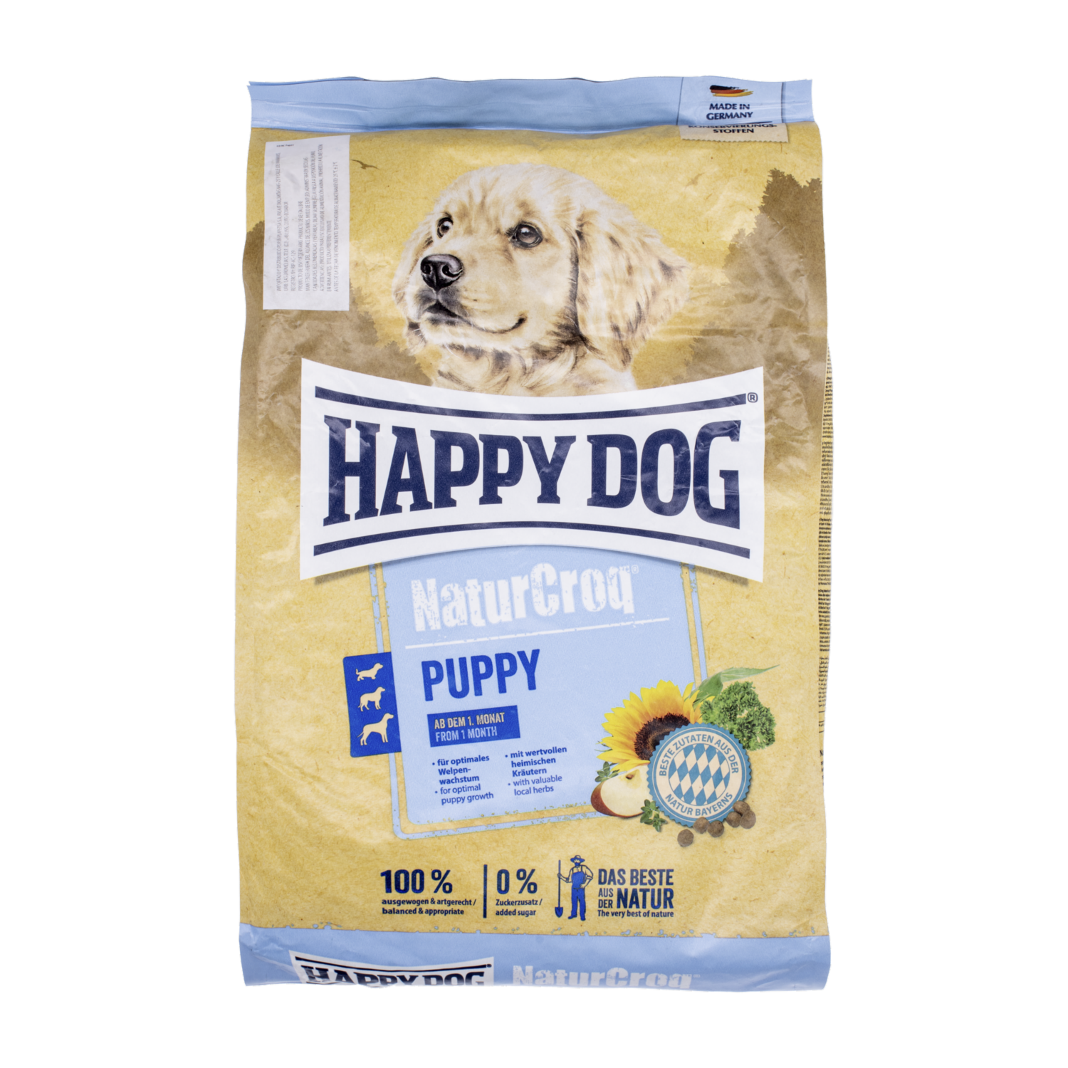 Alimento Para Perros Natur Croq Welpen Puppy HAPPY DOG 4 Kg
