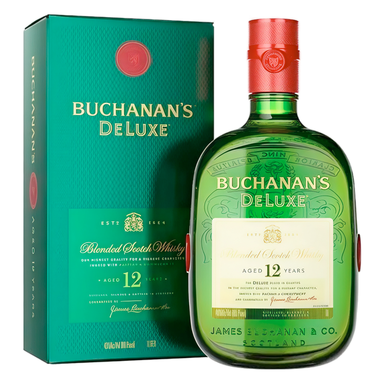 Whisky Deluxe 12 Años BUCHANAN´S 750 Ml