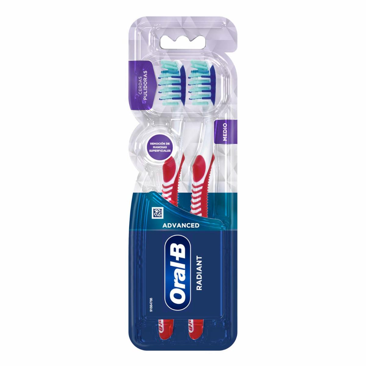 Cepillo Dental 3D White ORAL-B X2 Uds