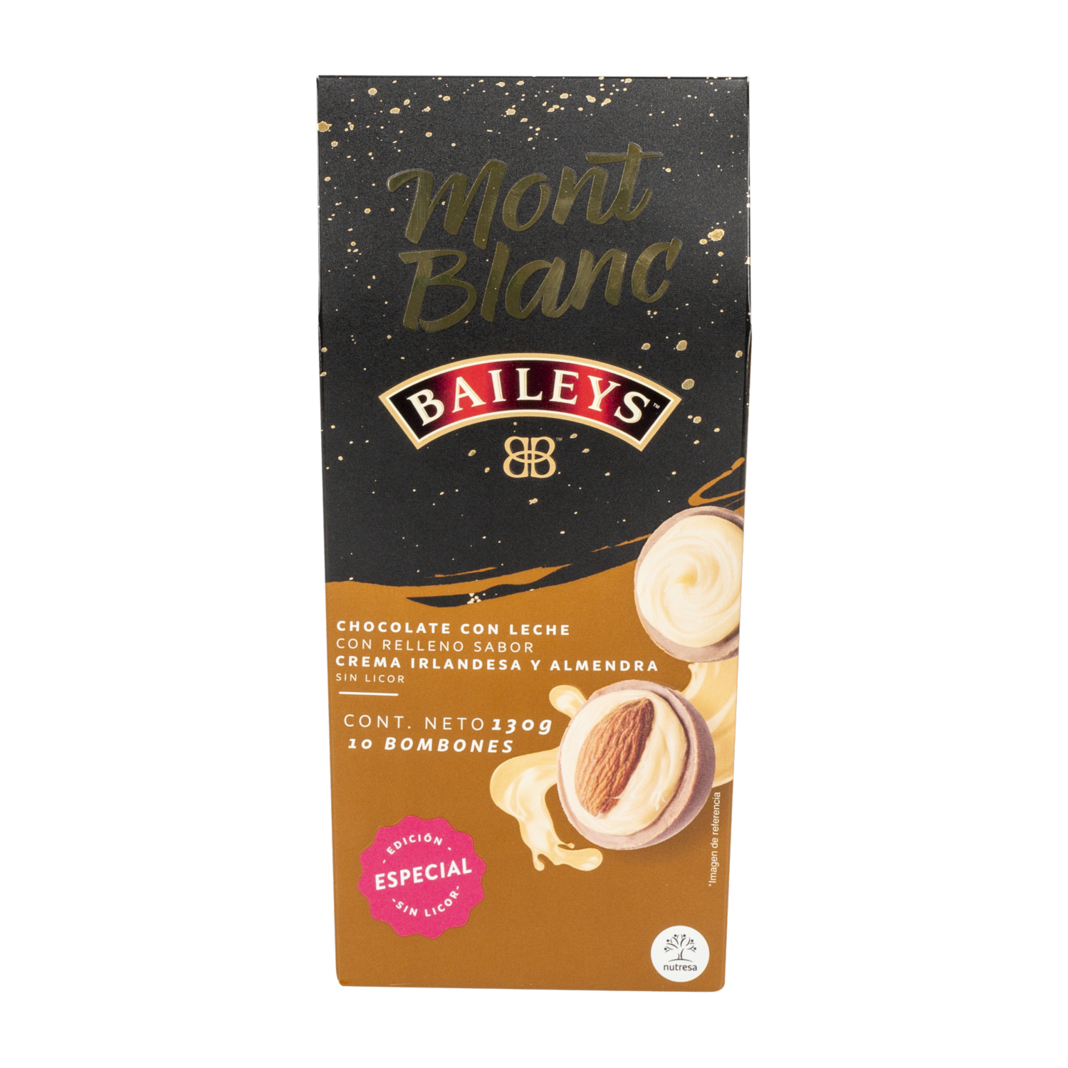 Chocolate Con Leche Sabor A Crema Irlandesa MONTBLANC 12 G