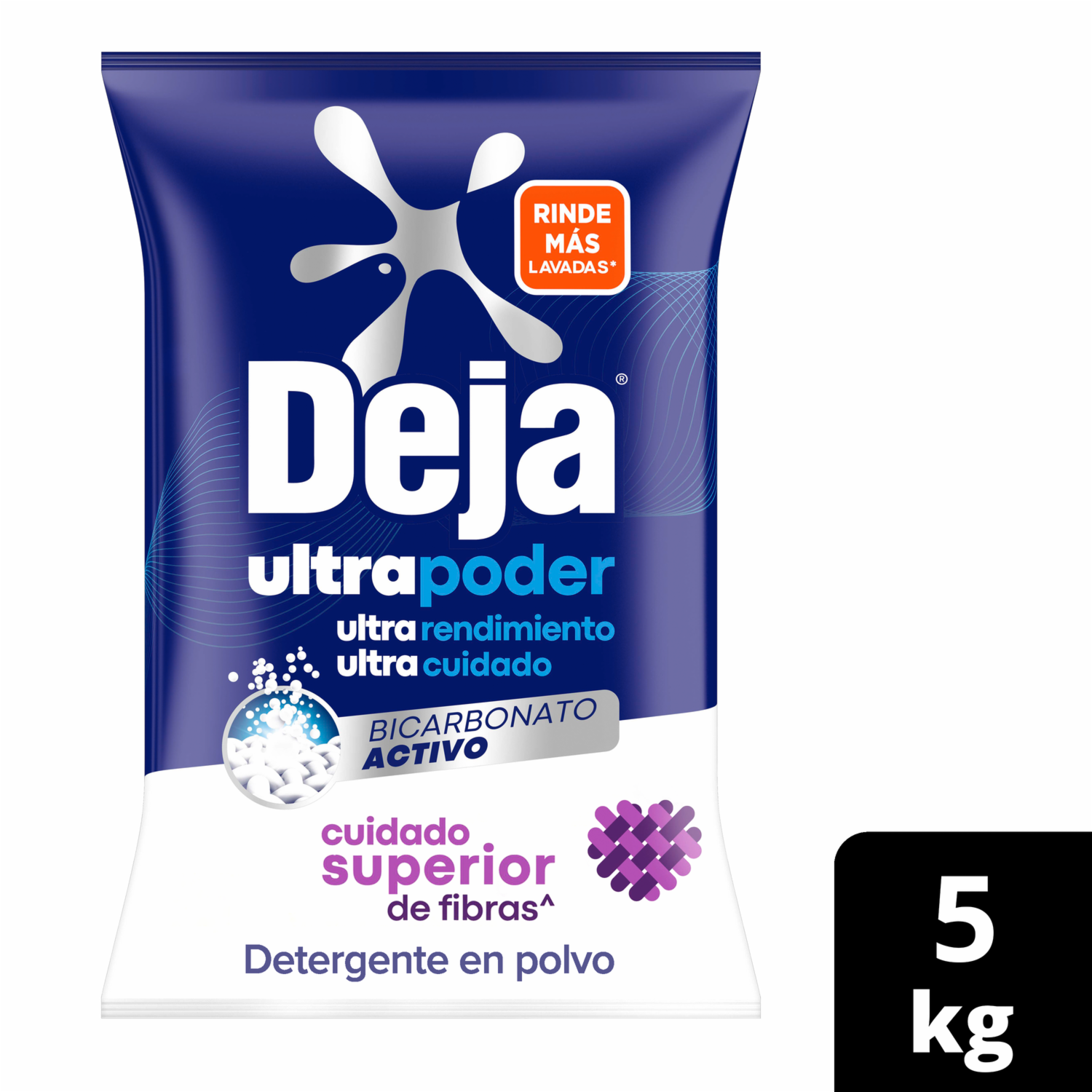 Detergente En Polvo Superior DEJA 5 Kg