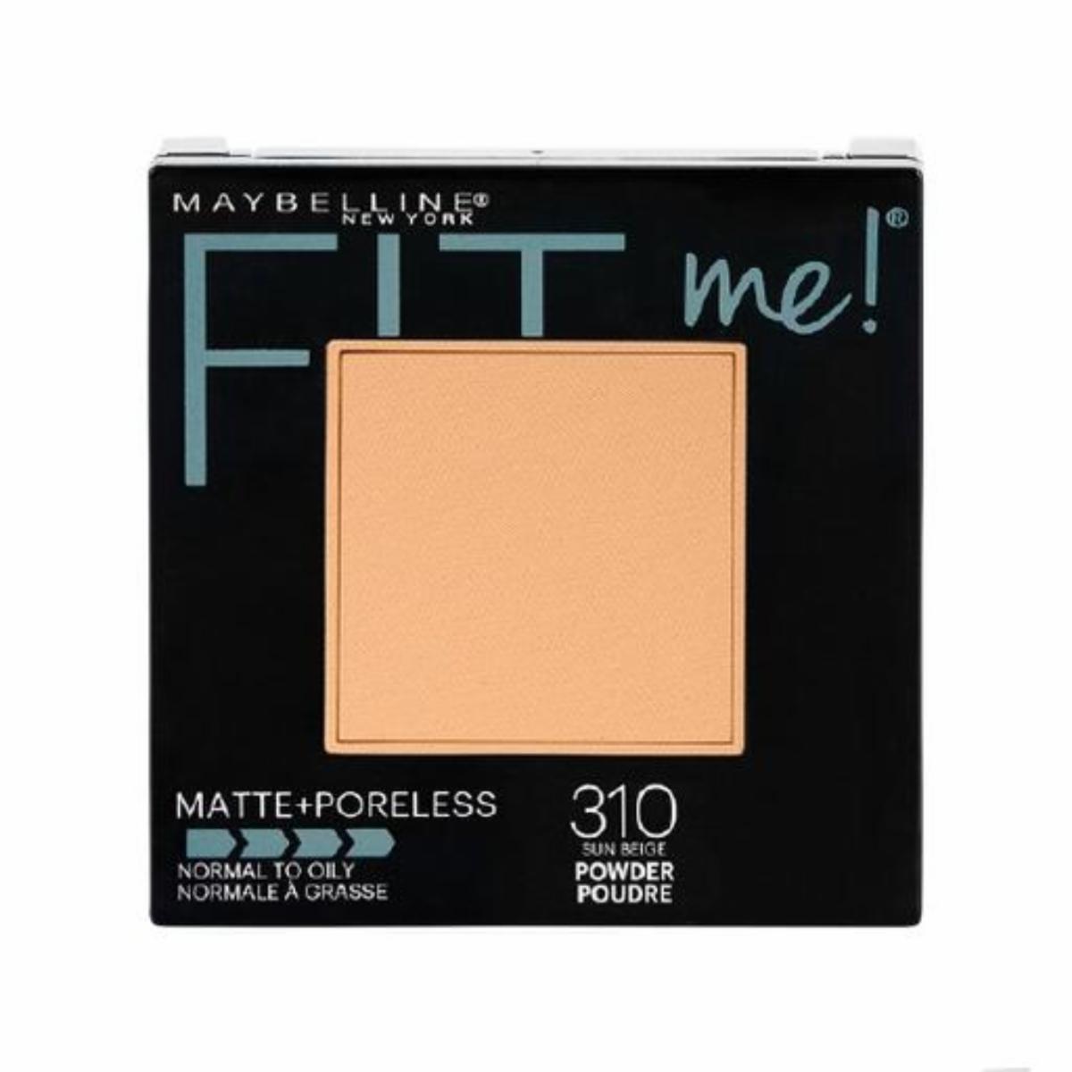 Polvo Compacto Fit Me Matte Tono 310 Sun Beige MAYBELLINE NEW YORK 8,5 G