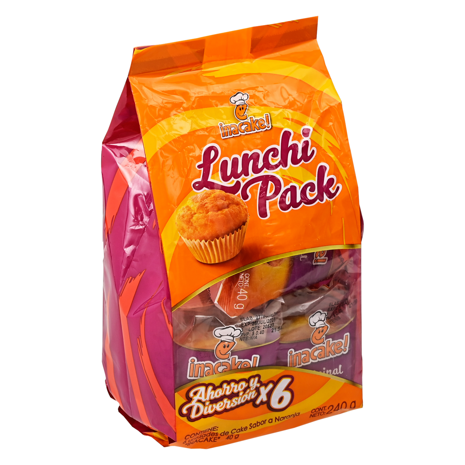 Lunchi Pack Original INACAKE! 240g