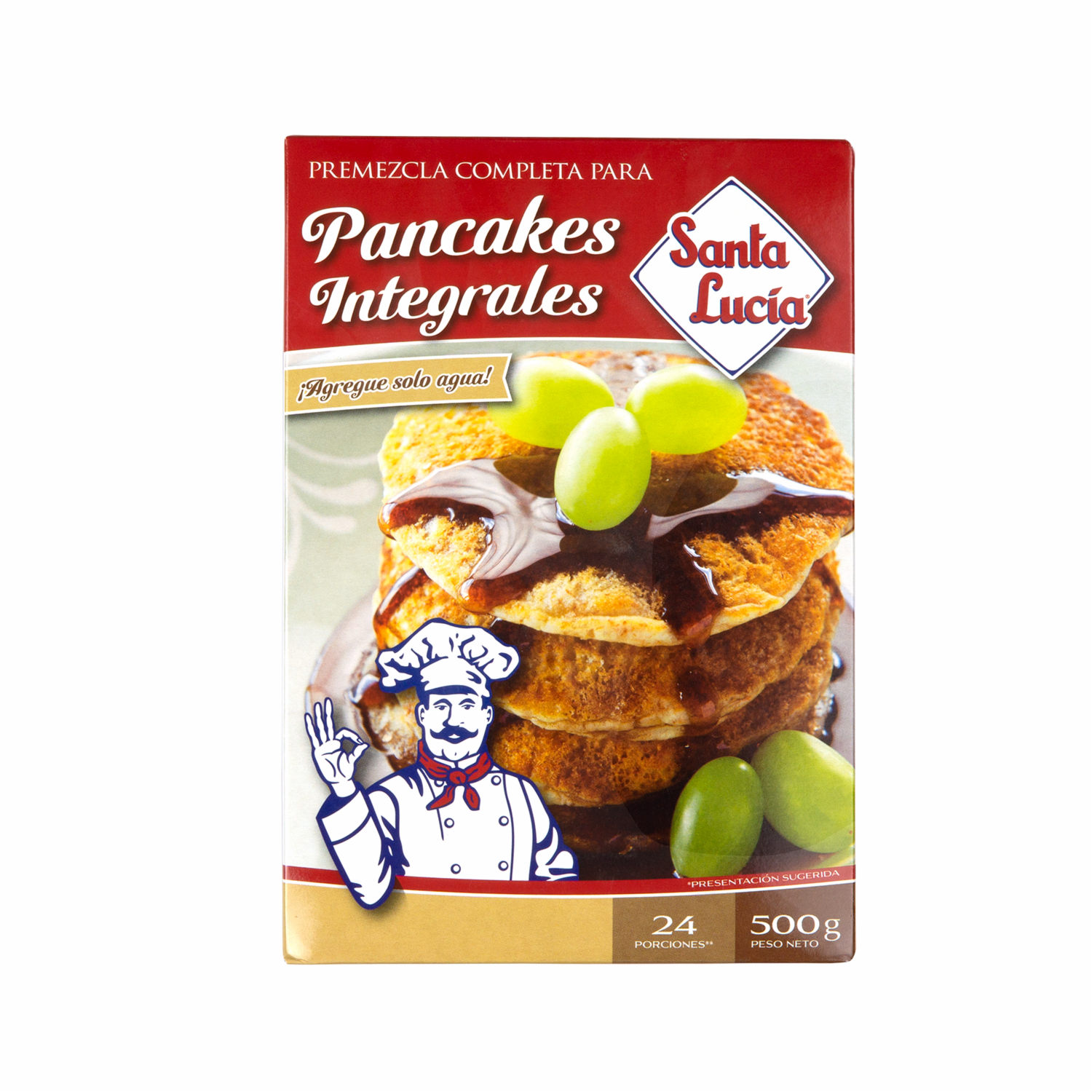 Pancake Integral Premezcla SANTA LUCÍA 500 G