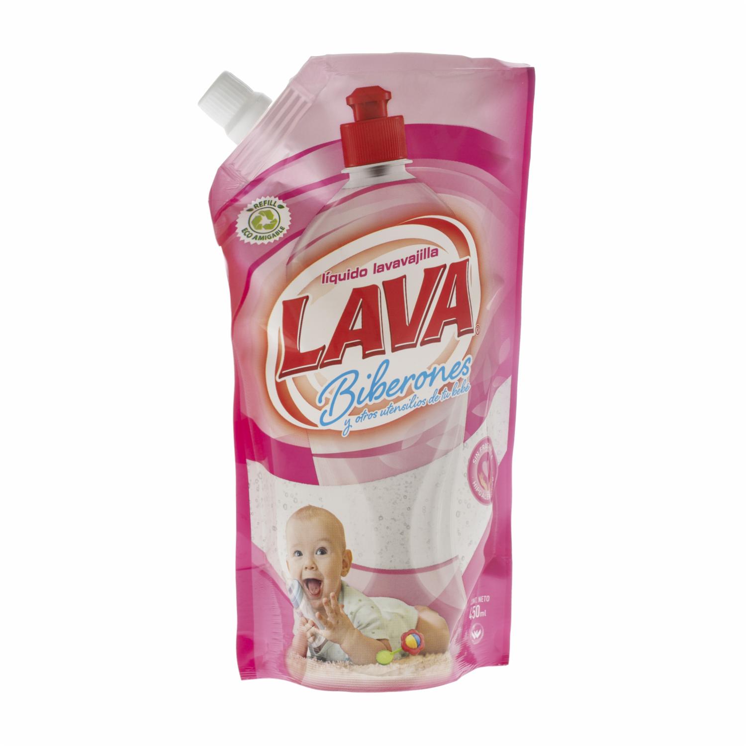 Lavavajilla Líquido Biberones Neutro LAVA 450 Ml